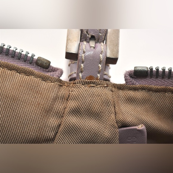 Vintage Fendi | Zucchino Mini Purple Shoulder Bag - Picture 15 of 16